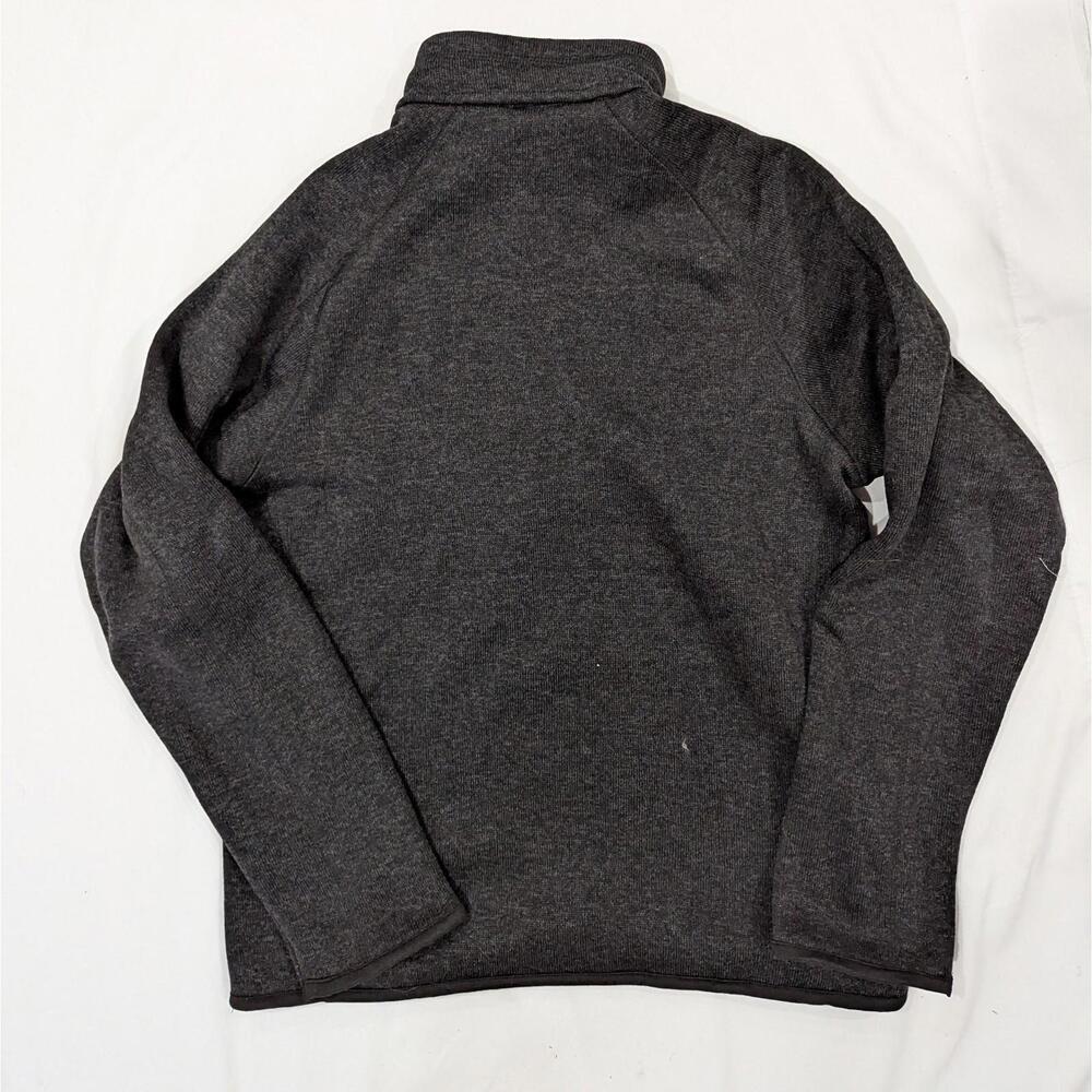 Patagonia Better Sweater 1/4 Zip Fleece Men's Medium (Tag L) Black NWT - Picture 4 of 10